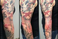 Avante Garde Tattoo Trash Polka Style Tattoo Sleeve Colour Tattoo in size 3264 X 3264