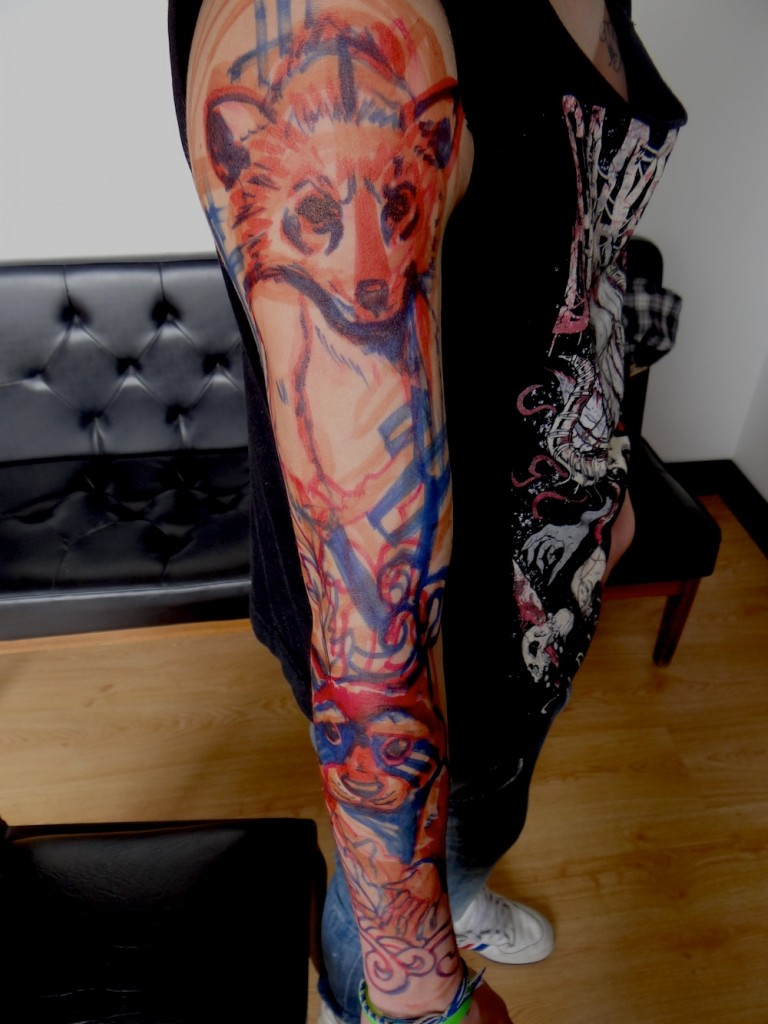 Awesome Full Arm And Sleeve Tattoo Best Tattoo Design Ideas within measurements 768 X 1024