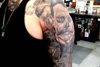 Awesome Latino Full Sleeve Tattoo with measurements 900 X 1200