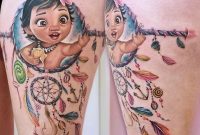 Awesome Moana Tattoo Done Artist Sharlenn Tattoo Tattoos intended for sizing 1080 X 1051