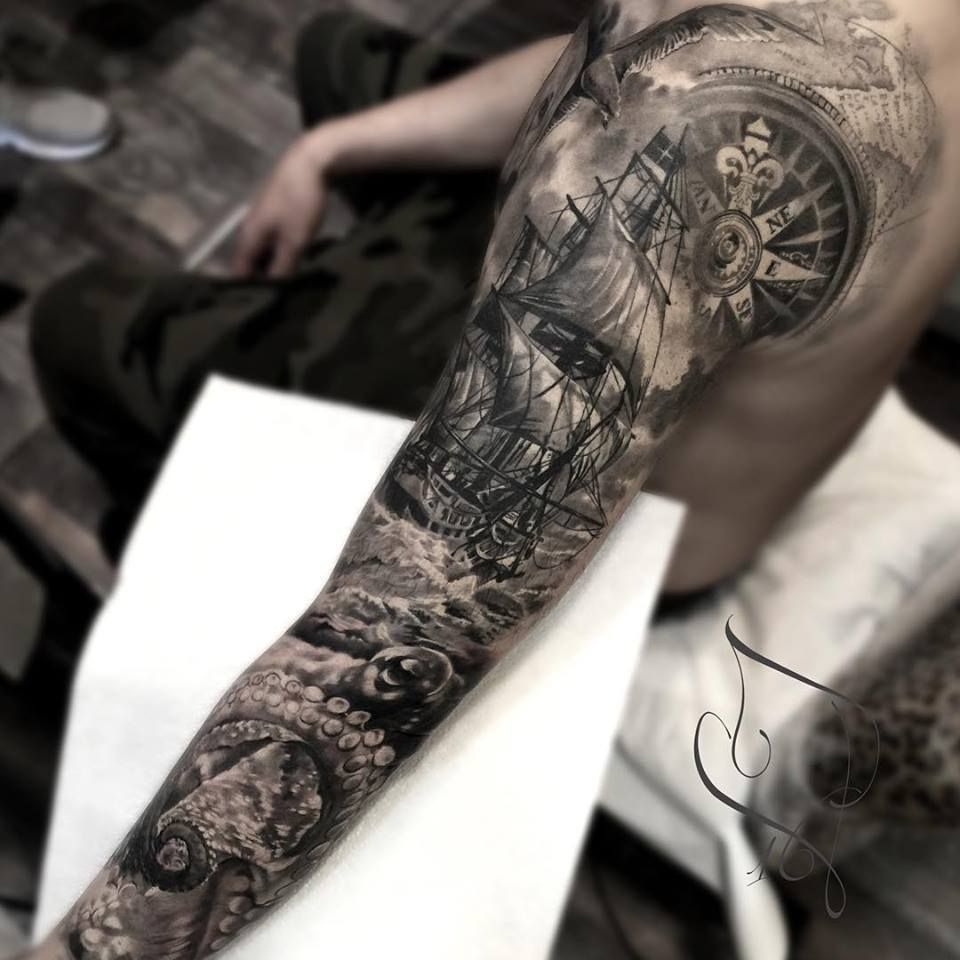 Awesome Sleeve Laura Juan Lifes Too Short Get The Tattoo within dimensions 960 X 960