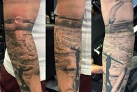 Awesome Sleeve Tattoo Blackandgrey Arm Sleeve Armsleeve Beach intended for measurements 960 X 960