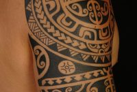 Aztec Tribal Half Sleeve Tattoo Design Httptattooideastrend with proportions 1067 X 1600