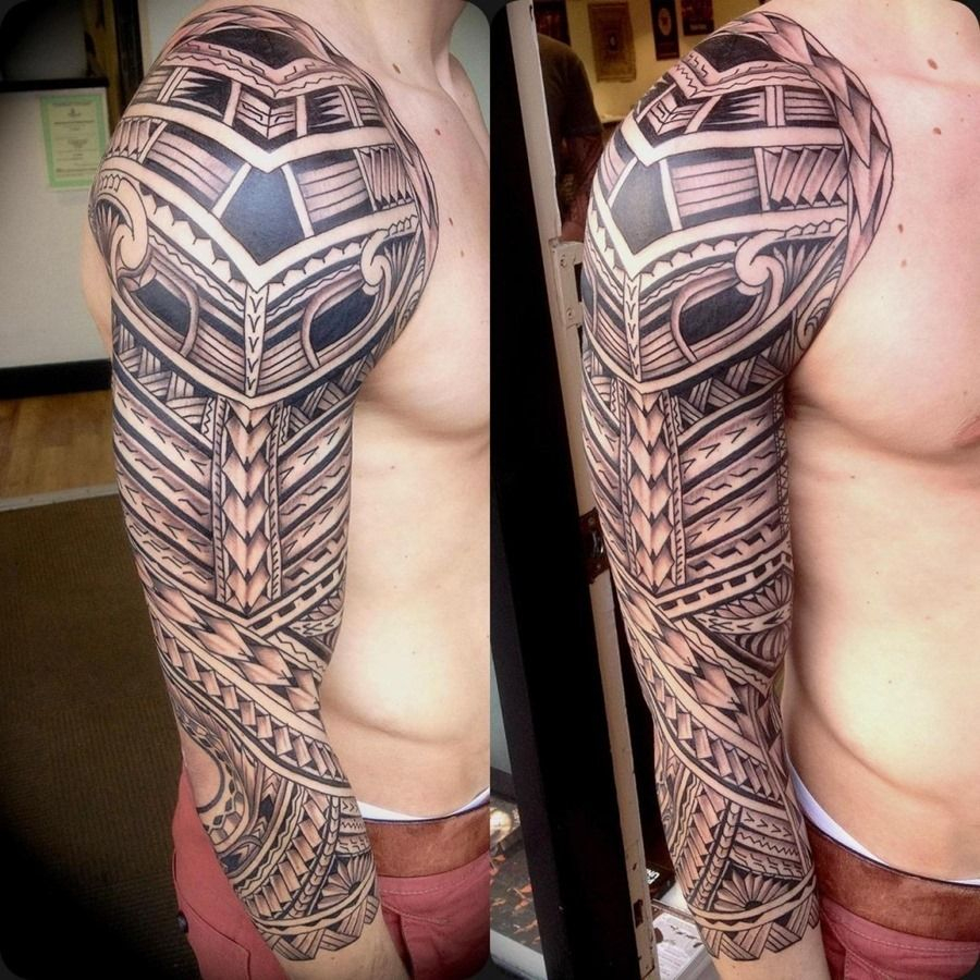 Aztec Tribal Tattoos Tribal Sleeve Tattoo Design Tattoos Image intended for measurements 900 X 900