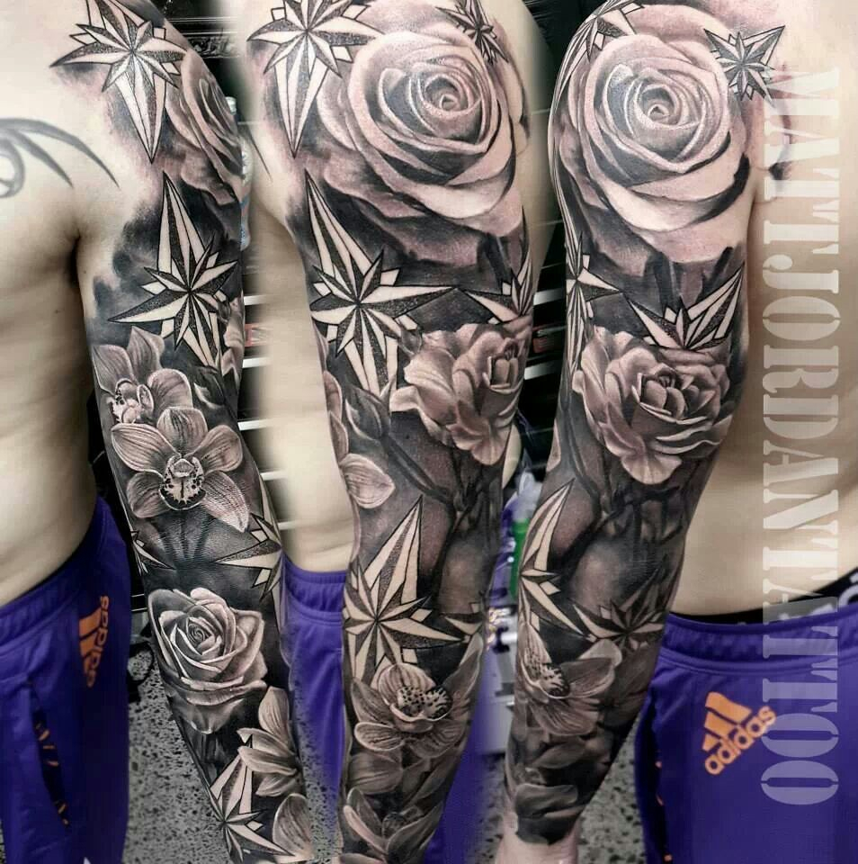Badass Full Sleeve Tattoo • Half Sleeve Tattoo Site