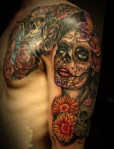 Badass Sleeve Tattoo Designs Best Tattoo Design pertaining to dimensions 860 X 1129