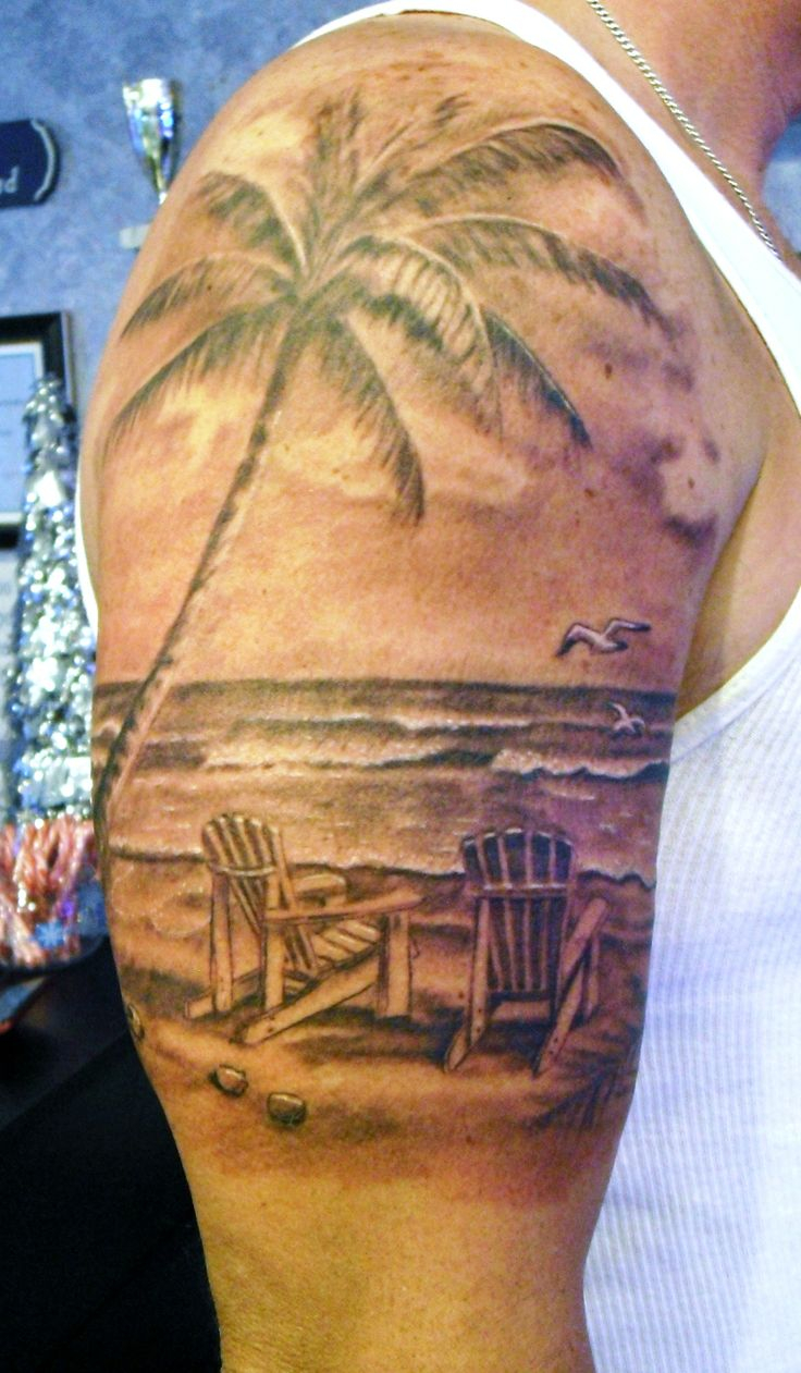 Beach Tattoo Images Designs within proportions 736 X 1261
