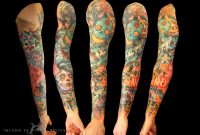 Beautiful Colored Graffiti Tattoo On Sleeve intended for measurements 4425 X 3225