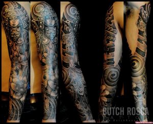 Best Grey Ink Japanese Tattoo On Full Sleeve Tattoo Viewer throughout dimensions 1020 X 826