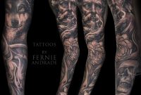 Best Sleeve Tattoo Artist Best Black And Grey Sleeve Tattoo Artist inside measurements 1024 X 1017