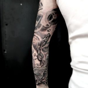 Biomechanical Tattoo The Black Hat Tattoo pertaining to proportions 1600 X 1600