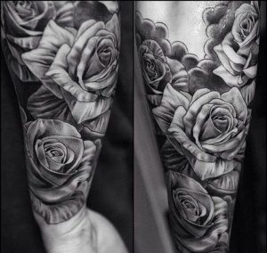 Black Grey Rose Tattoos Rose Tattoos Black And Grey Black And Grey inside measurements 1024 X 969