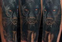 Black Panther Tattoo On Right Sleeve Gunnarv with regard to proportions 960 X 960