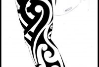 Black Tribal Tattoo Stencil For Full Sleeve 6891159 Tattoo regarding sizing 689 X 1159