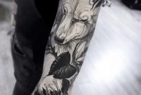 Blackwork Polar Bear Tattoo Sleeve Brunosantostattoo Tattoo regarding size 1080 X 1349