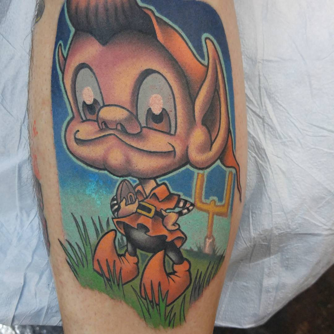 Cleveland Browns Elf Josh Woods Black 13 Tattoo Nashville Tn pertaining to proportions 1080 X 1080