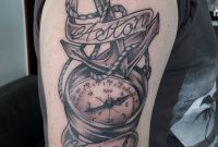 Compass And Anchor Tattoo On Half Sleeve Jamie for size 960 X 960