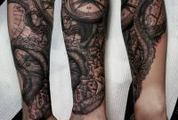 Compass And Octopus Sleeve Tattoo Venice Tattoo Art Designs Ol within size 1080 X 1350