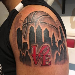 Cool Top 100 Basketball Tattoos Http4developuatop 100 for dimensions 1080 X 1080
