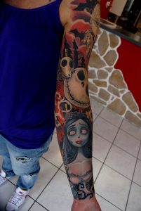 Corpse Bride Tattoo Tim Burton Tattoorium Freilassing throughout measurements 2592 X 3872