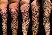 Crazy Full Arm Biomechanical Tattoos For Men Tattooshunt with measurements 1046 X 764