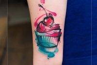 Cupcake With Cherry On Top Best Tattoo Design Ideas inside proportions 992 X 1049
