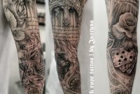Dark Rose Tattoo Religious Sleeve 887 Justyna Kurzelowska Dark intended for size 3150 X 4064