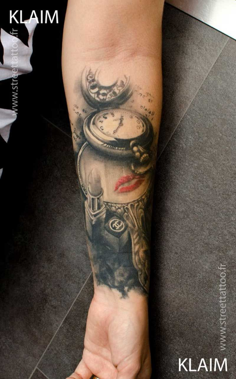 Digital Graphic Art Turned Into Creative Tattoo Designs Klaim regarding dimensions 800 X 1284