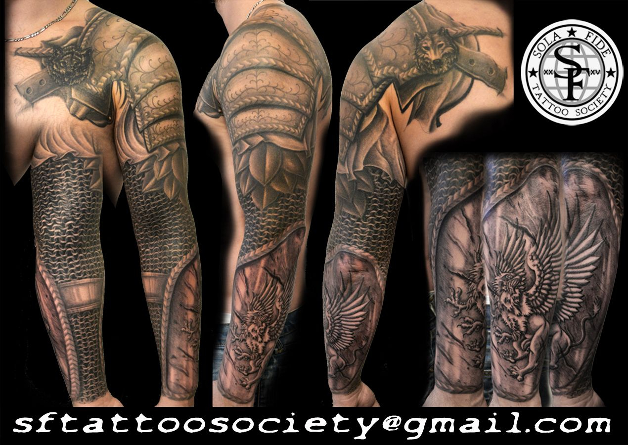 Download Tattoo Sleeve Armor Danielhuscroft Sleeve Tattoos throughout measurements 1270 X 900