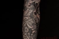 Eagle And Acanthus Leaf Sleeve Tattoo Thomas Hooper Nyc August with proportions 1200 X 1800