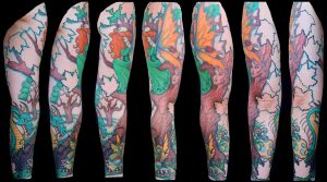 Enchanted Forest Full Sleeve 3 Beautifuldragon322 On Deviantart in measurements 1199 X 667