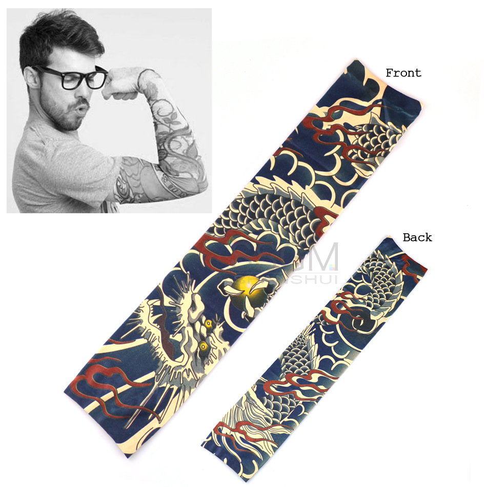 Fake Slip On Tattoo Sleeve Clothing Art Body Arm Temporary Japan intended for size 950 X 950