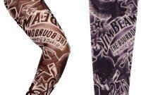 Fake Tattoo Art Sleeve Sexy Flower Skull Flash Tattoo Jewelry in size 1000 X 1000