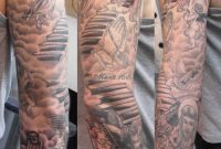 Fallen Angel Sleeve Tattoo Images Designs with regard to measurements 2609 X 3489