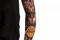 Fans Ink Tattoo Sleeve Los Angeles Lakers For Light Skin inside dimensions 990 X 1386