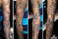 Fantastic Work On This Gambling Sleeve Tattooed At Holy Trinity pertaining to size 1404 X 1215