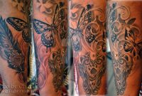 Feminine Half Sleeve Tattoo In Progress Gettattoo On Deviantart inside dimensions 1158 X 690