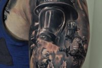 Firefighter Tattoo Httptattooideas247firefighter Retro intended for measurements 830 X 959