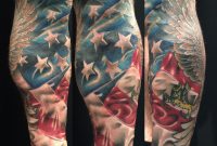 Flag Tattoo Done Oksana Weber Leg Sleeve Tattoos Oksana pertaining to measurements 2048 X 2048