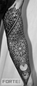 Flower Of Life Sacred Geometry Dot Work Mandala Sleeve Sacred with regard to proportions 1830 X 4288