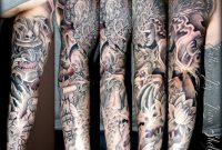 Freehand Black N Grey Japaneses Sleeve Tattoo Another Realm Tattoo inside measurements 960 X 896
