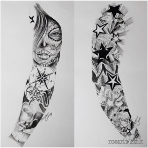 Full Arm Sleeve Art Pinte in sizing 960 X 960