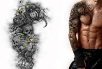 Full Sleeve And Chest Design Custom Tattoo Designs inside dimensions 1550 X 1240