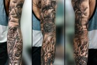 Full Sleeve Black Grey Realistic Tattoo Instatattoo Flickr in sizing 1024 X 1024