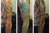 Full Sleeve Cover Up Paul Butler Birmingham Tattoo Artist within proportions 1220 X 1200