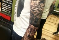 Full Sleeve Tattoos For Men Awesome Wolf Tattoo Forrest Tattoo with size 3024 X 4032