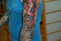 Full Sleeve Western Inspired Tattoo For Men inside proportions 1600 X 2406