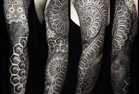 Gala Zayachkovskaya Psy Sleeve For Vlad Tattoo Blackwork Dotwork inside sizing 1099 X 1099