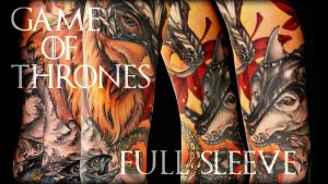 Game Of Thrones Full Sleeve Tattoo Cira Las Vegas Feat with regard to measurements 1446 X 814