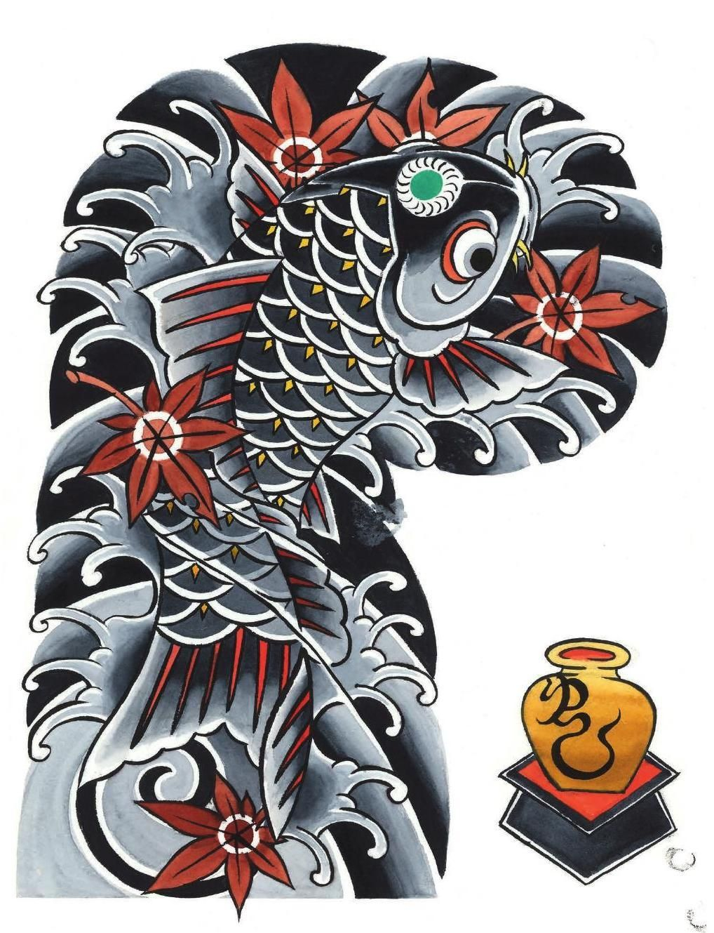 Garyou Tensei 108 Japanese Tattoo Sleeve Designs Yushi regarding sizing 1018 X 1329